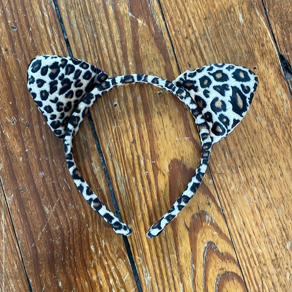Leopard/cat ears Halloween costume